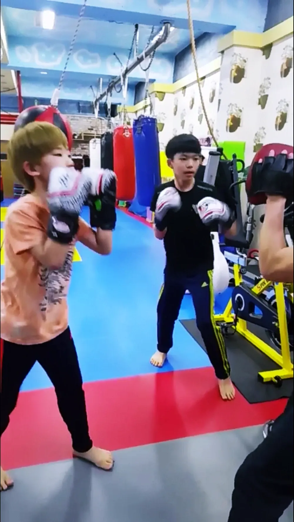 과거 수련 기록 사진